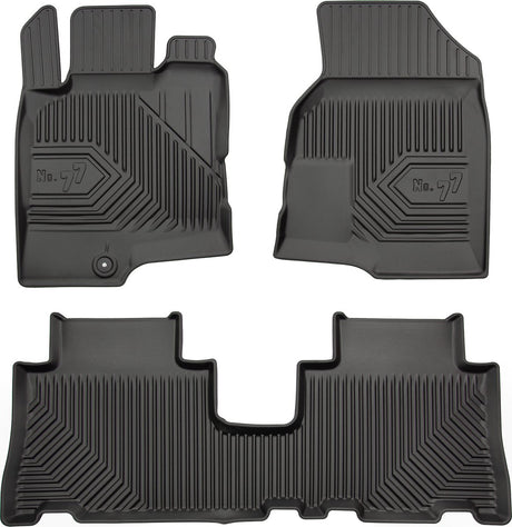 Tapis de voiture Frogum 3d opel antara - 2006-2017 - sans odeur - bord de protection 4 cm