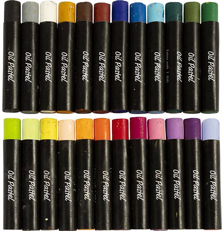 Société créative https: www.ccobby.nl pastels à l'huile-l-7-cm-thickness-11-mm-pastelcolors-24-piece-1-box