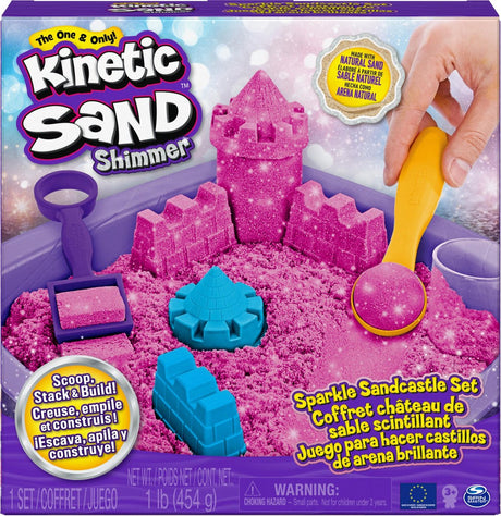 Spinmaster cinétique sable château de sable étincelant rose