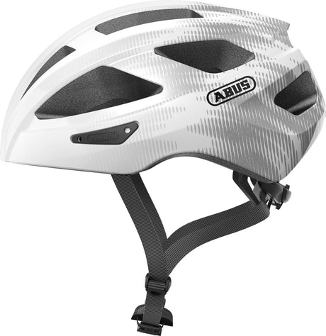 Abus Casque Macatgoud White Silver L 58-62CM
