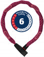 Abus chainlock catena 6806k 85 coeur cerise 75cm