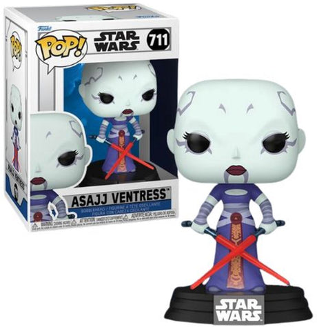 Funko Star Wars Asajj Ventress Figurine en vinyle 711 unisexe Pop! - neutre - standard