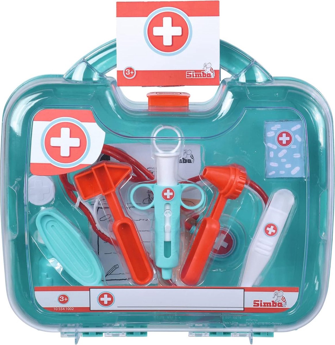 Jouet valise de médecin Simba avec accessoires pour enfants.