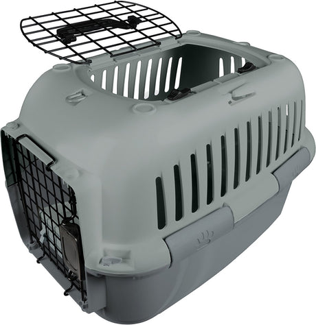 Ebi - sac de transport - chien - transporteur aventurier 50 édition sereine m l - 49x32x32cm - max. 10kg gris - 1pc