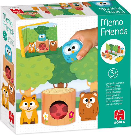 Goula jumbo - - mémo amis - un jeu d'enfant