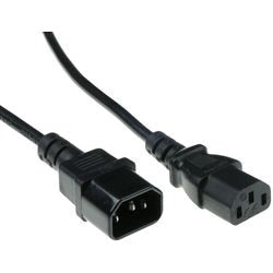 Câble d'alimentation ACT AK5030 1,8 m C14-C13 noir