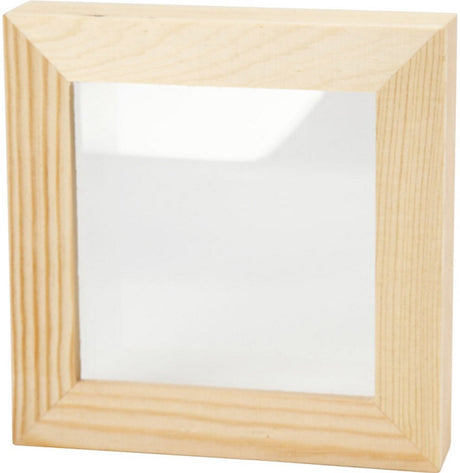 Entreprise créative https: www.ccobby.nl 3d-frame-with-glass-d-2-5-cm-dimensions-12-3x12-3-cm-1-piece