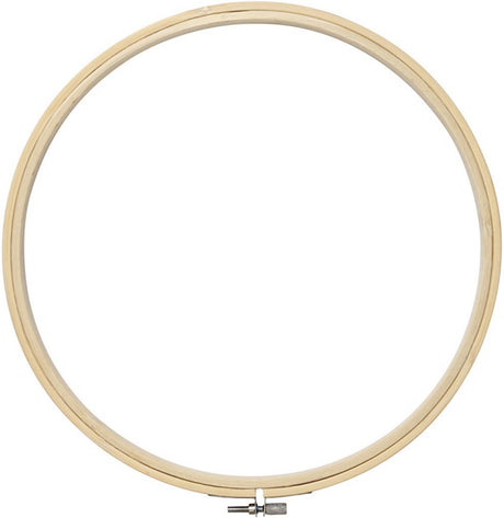 Creativ company cadre à broder en bois, ø 25cm