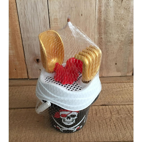 Set de seaux Adriatique pirate Ø13cm avec formes