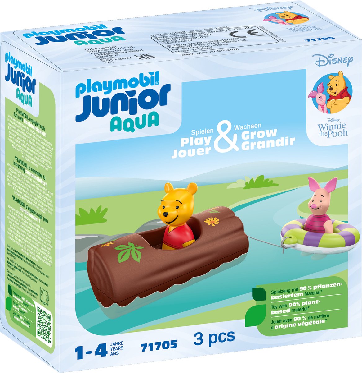 Playmobil Junior Disney: l'aventure de Winnie's Knorretjes Water - 71705