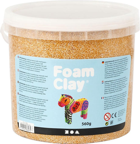 Argile mousse https: www.cchobby.nl foam-clayr-metallic-gold-560-gr-1-bucket