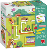 Jeu de mathématiques éducatif Jumbo Goula Hamsters 1 à 10