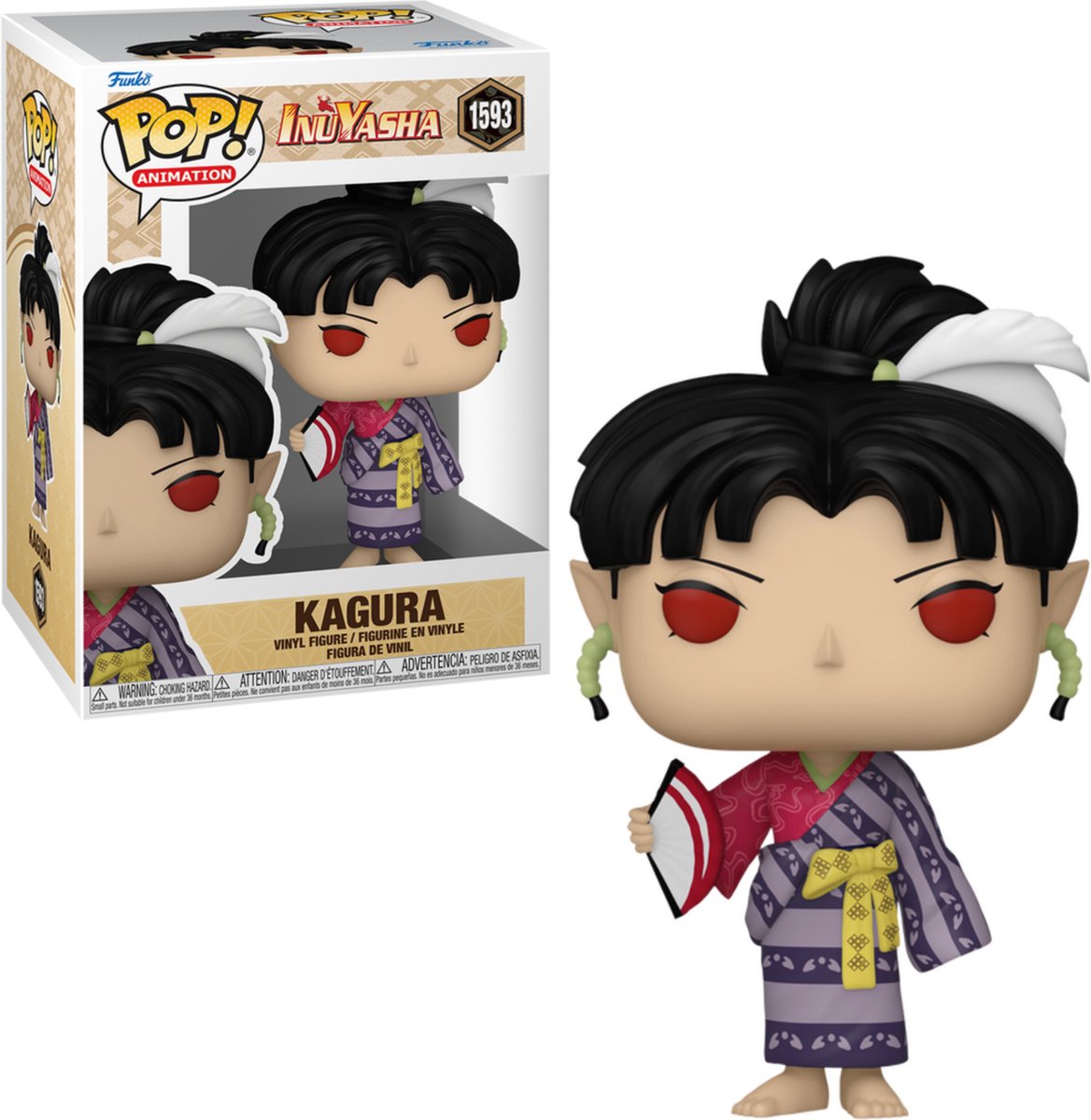 Figurine en vinyle Funko Inuyasha Kagura pop! multicolore - PVC - anime, fan merch, série TV