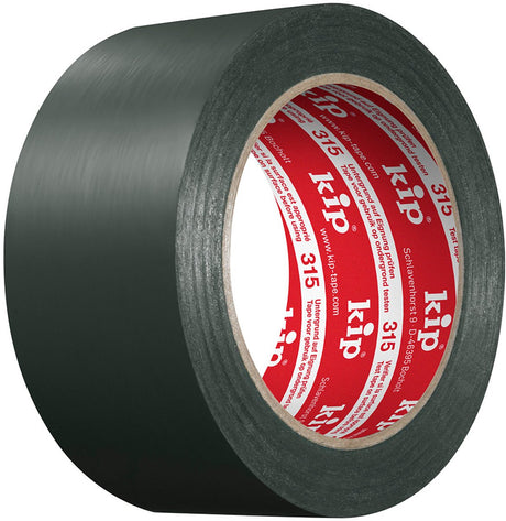 Ruban de masquage PVC Kip 315 - forte adhérence - facile à déchirer - vert - 50 mm