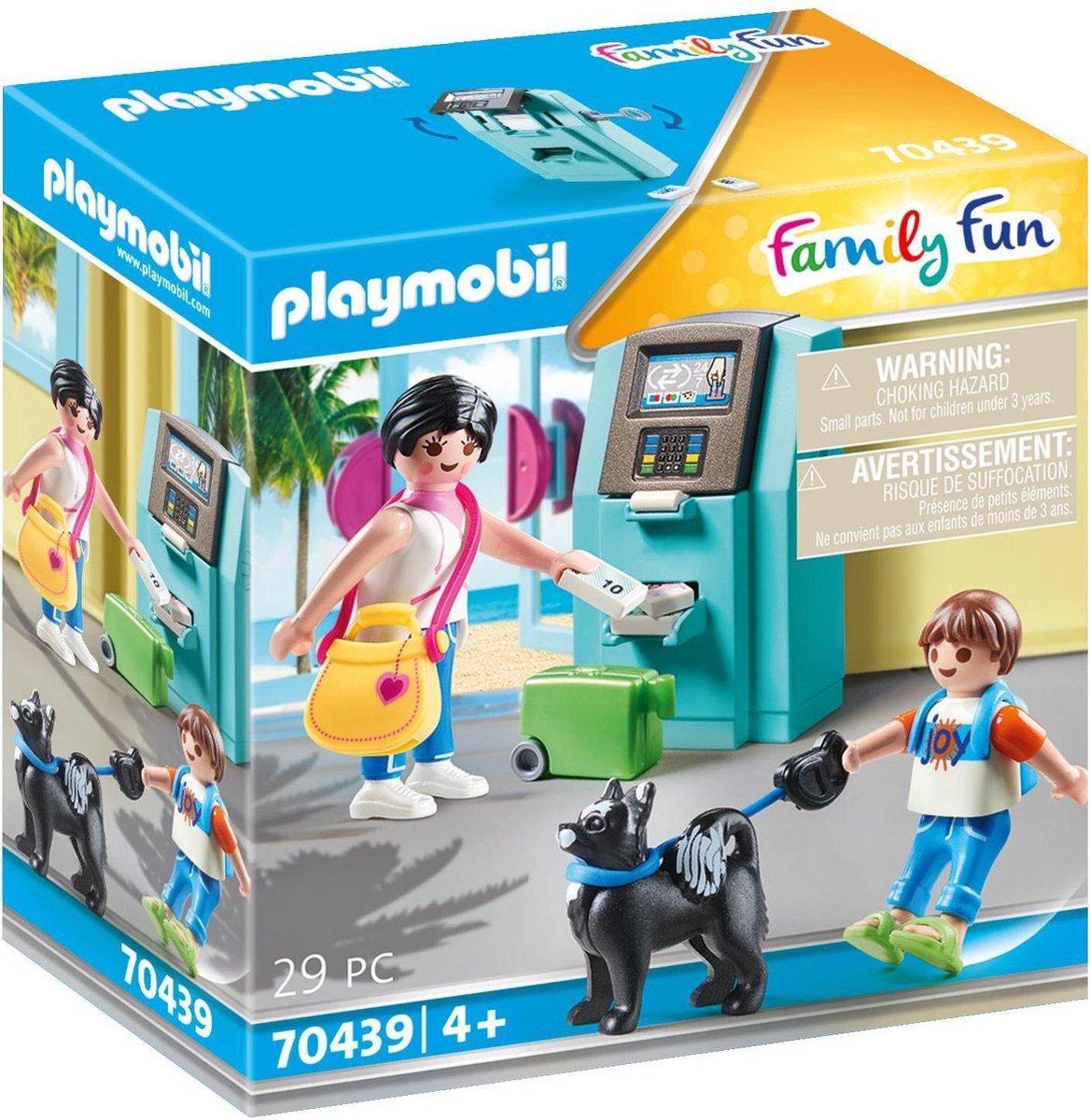 Playmobil Family Fun Windalkers avec ATM