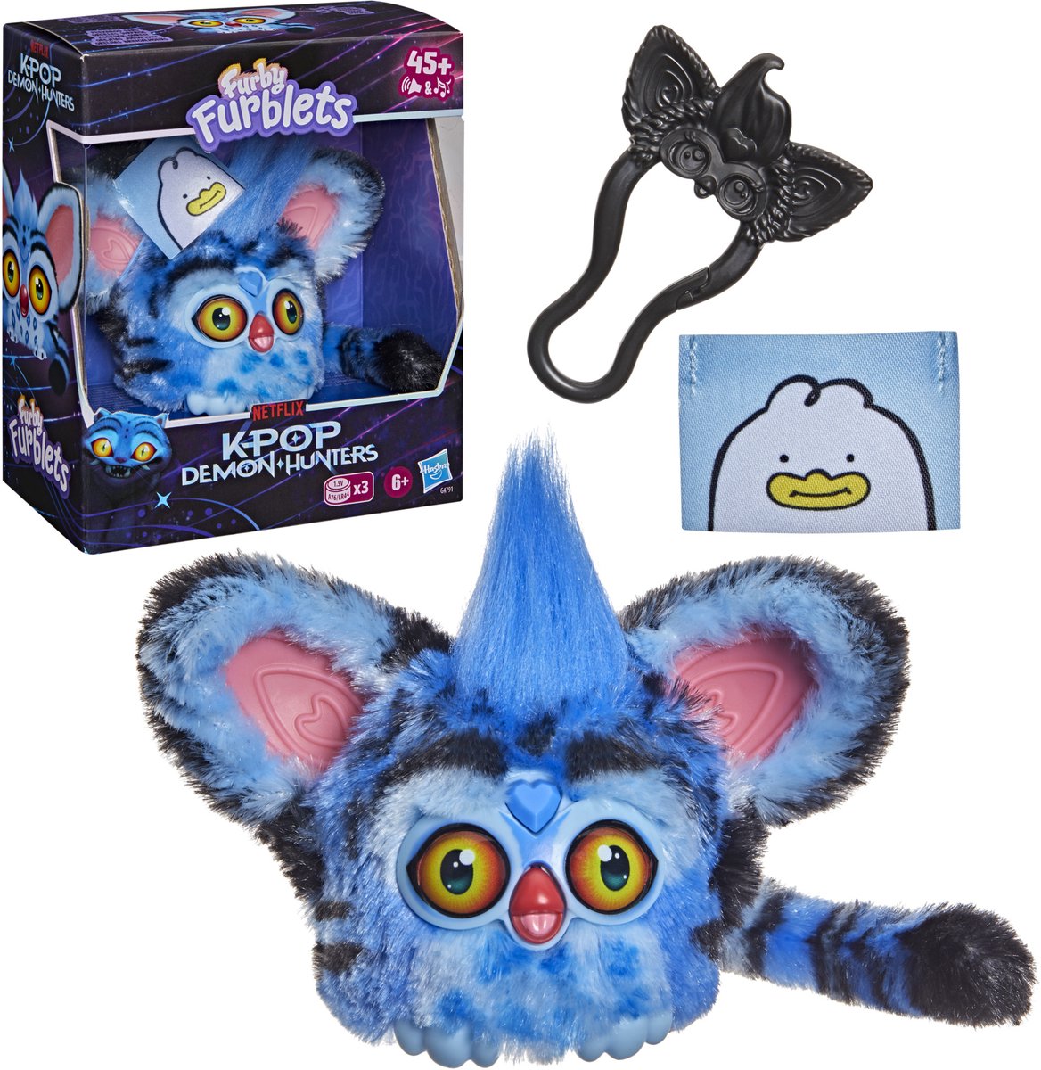 Hasbro furby furblets kpop chasseurs de démons derpy tigre