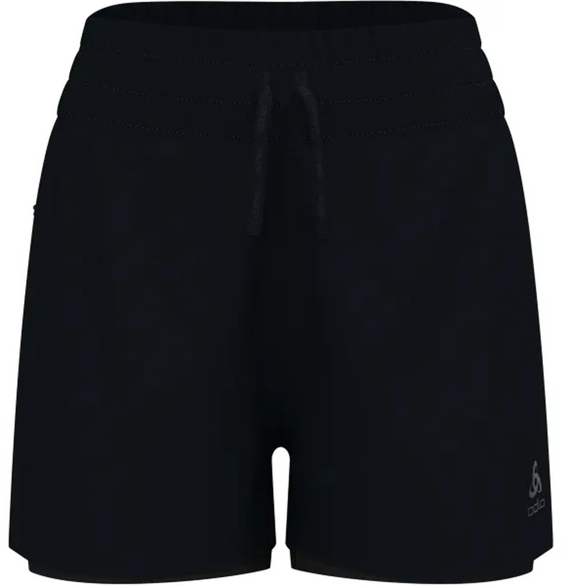 Odlo Zeroweight 3 pouces 2-en-1 short de course 2.0 - femme - noir - s
