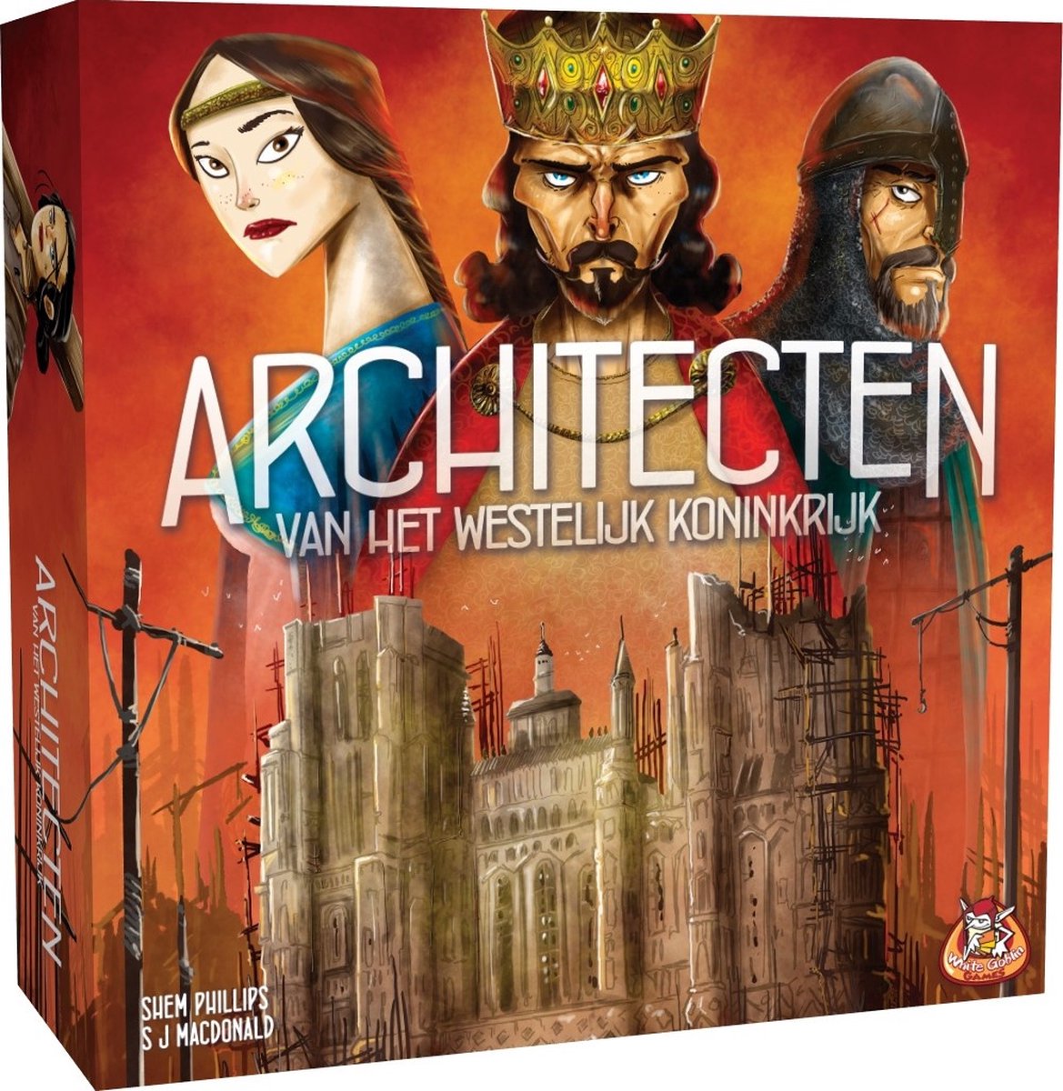 Jeux des gobelins blancs - architectes du royaume d'ouest - jeu expert - 1 à 5 joueurs - 90 minutes - à partir de 12 ans