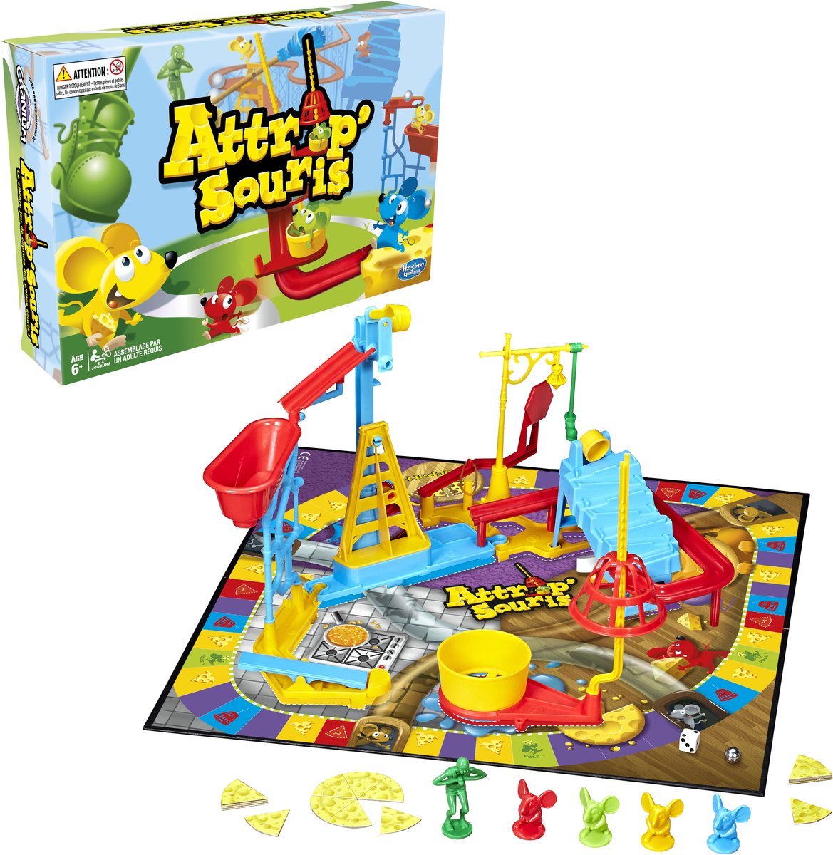 2601 jeu de société hasbro attrap'souris (fr)