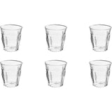 Duralex glass picardy 250ml 6 pieces