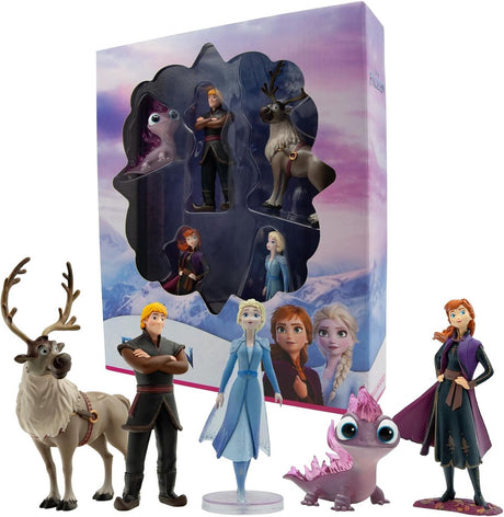 Bullyland 13414 – Coffret cadeau Disney La Reine des Neiges 2 (bumper pack) – ensemble avec plusieurs figurines de jeu – réalistes et richement détaillées – idéal comme figurine de jeu éducative, décoration ou cadeau pour les enfants à partir de 3 ans.