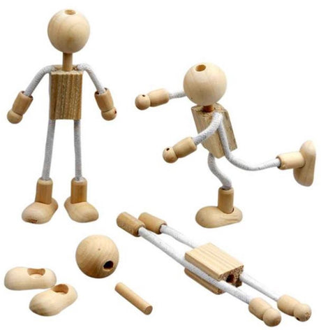 Entreprise créative https: www.ccobby.nl flexi-figure-h-12-cm-4-set-1-box
