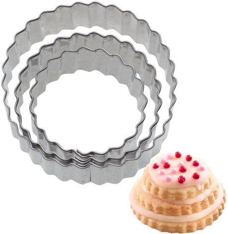 Westmark 3 uitsteekvormpjes »ring golvend«, 4,5,6cm,los m ean, 35212291