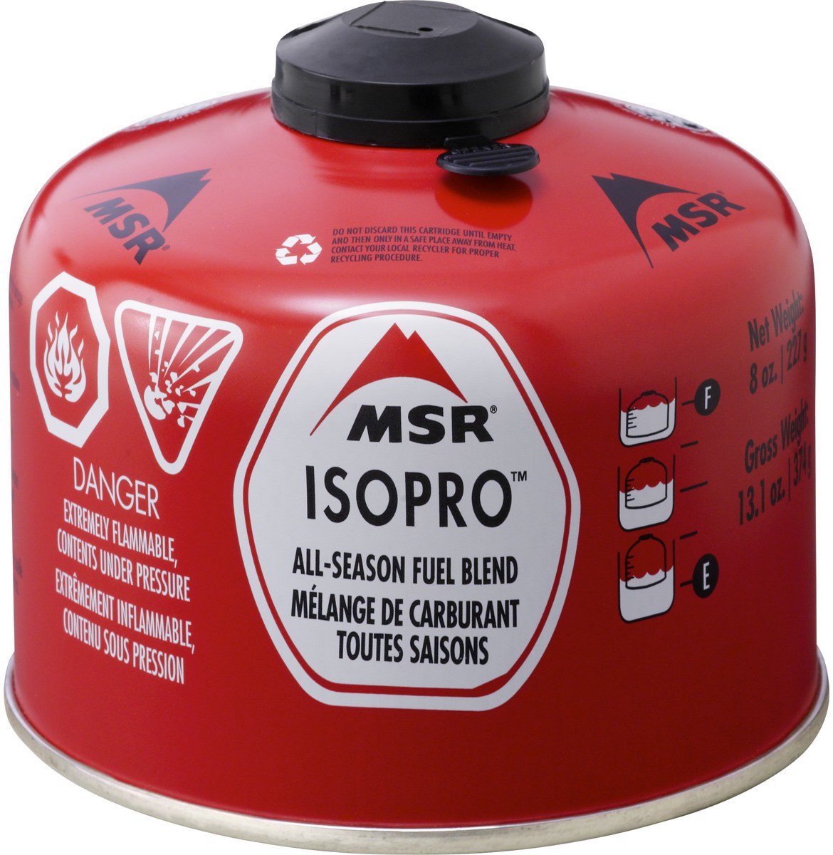 Cartouche de gaz Msr isopro 226g
