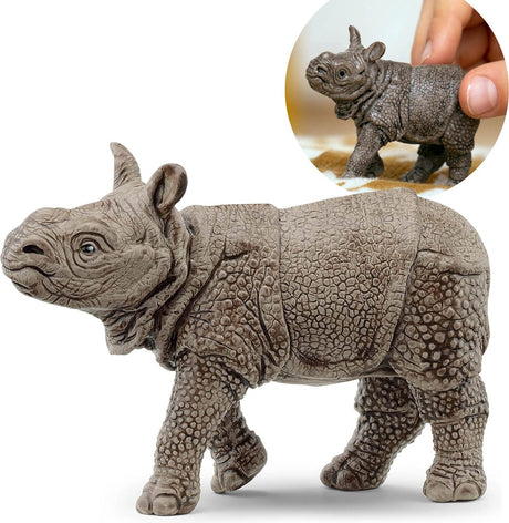 Schleich 14860 Bébé rhinocéros indien