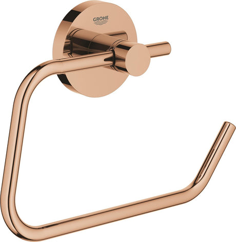 Porte-rouleau de papier toilette Grohe essentials - coucher de soleil chaud (bronze)