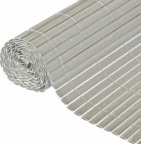 Nature Nature Garden Screen Double-Side 1,5x3 M PVC Gray