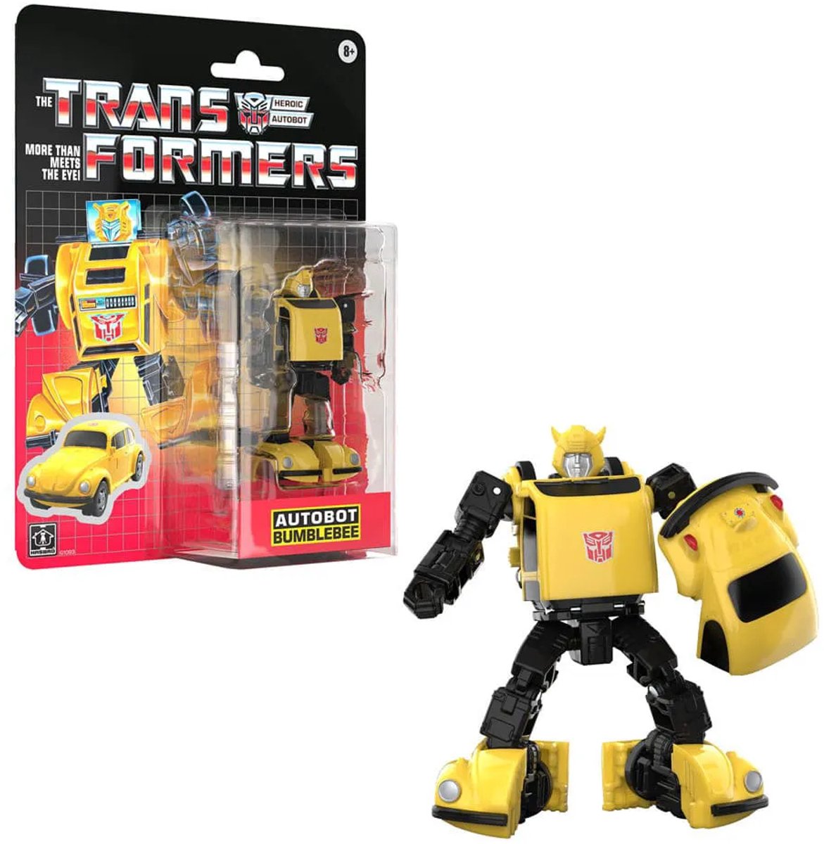 Hasbro les transformateurs figurine rétro g1 autobot bourdon figurine 12 cm