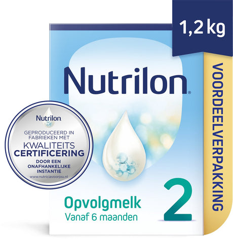 Pack économique de lait de suite Nutrilon 2 - bébé 6 mois et plus - 1,2 kg