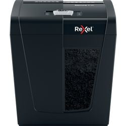 Destructeur de papier silencieux Rexel secure x10 - déchiquetage p4 - jusqu'à 10 feuilles - 18l - noir