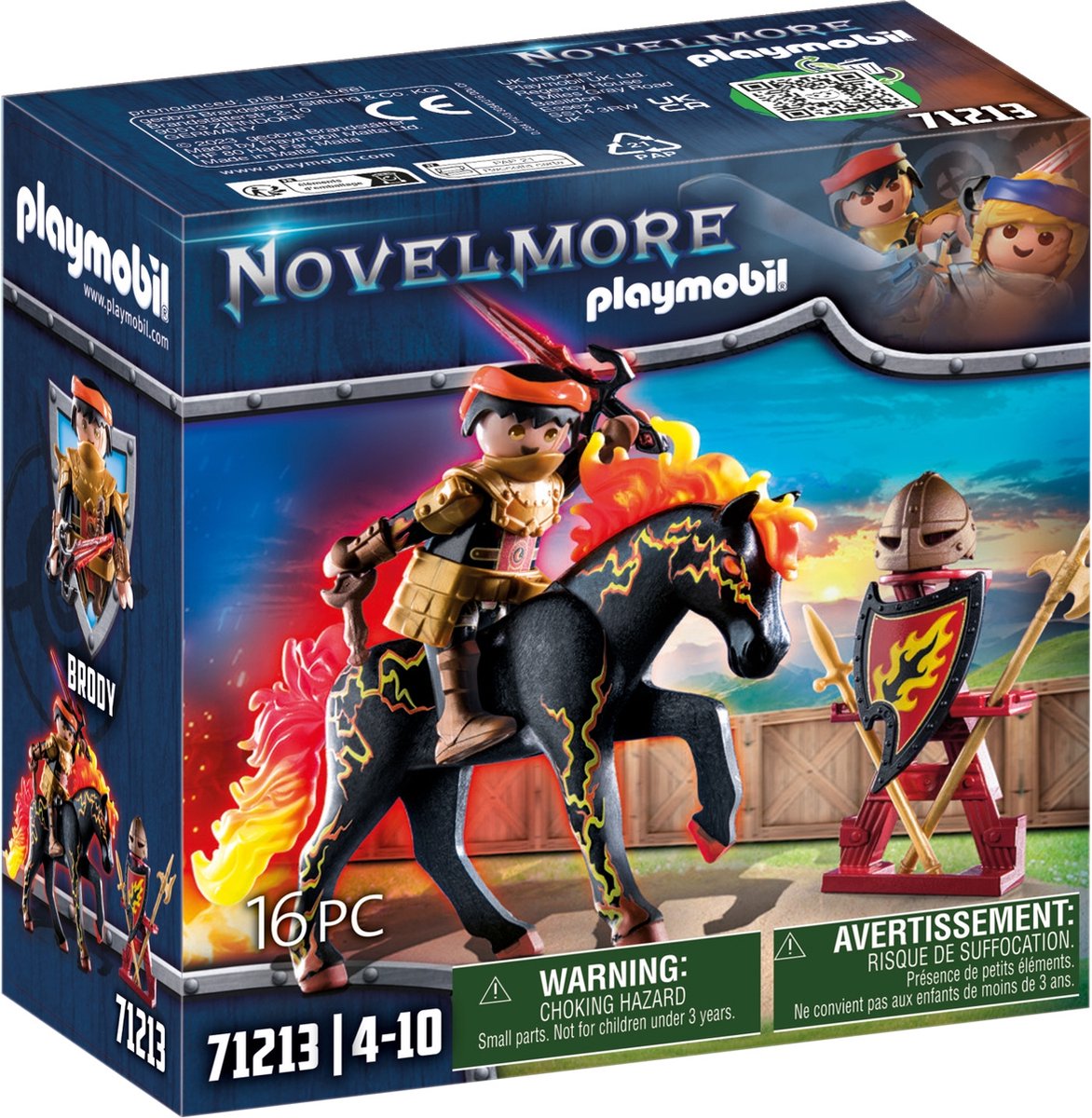 Playmobil Burnham Raiders Fire Knight 71213