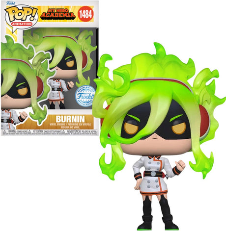 Funko-pop ! mon université de héros - Burnin 1484 exclusif