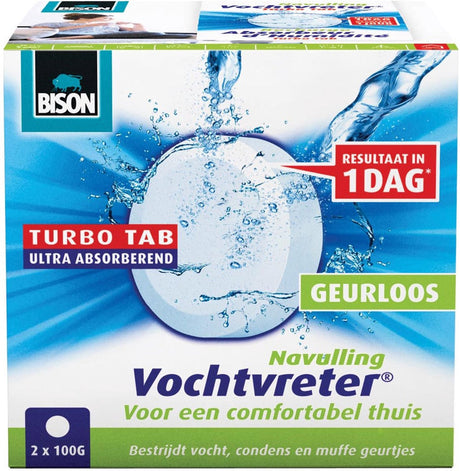 Bison absorbeur d'humidité turbo tab neutre