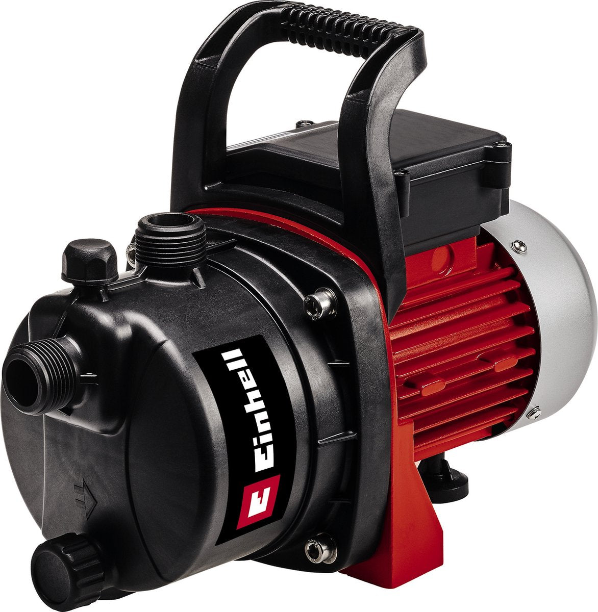 Kit pompe de jardin électrique Einhell GC-GP 6538 - 650 W - 3800 l h - 3,6 bar - max. hauteur de refoulement : 36 m - max. hauteur d'aspiration : 8 m - incl. Tuyau d'aspiration de 7 m