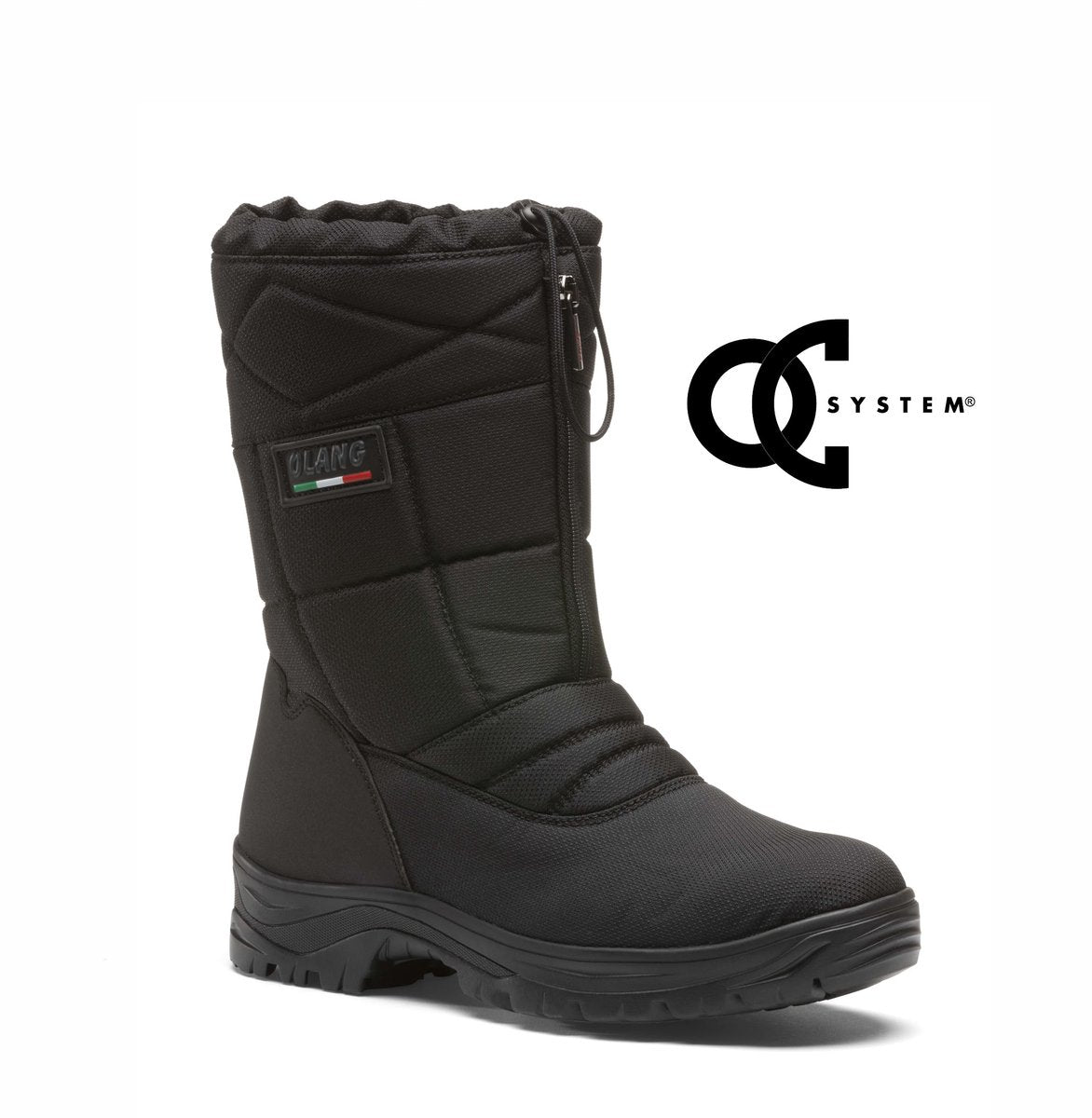 Olang stubai oc Spike bottes de neige hommes - nero