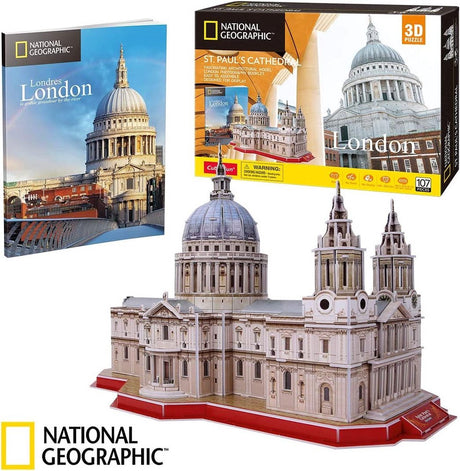 Cube fun national Geographic - Puzzle 3D - Cathédrale Saint Paul