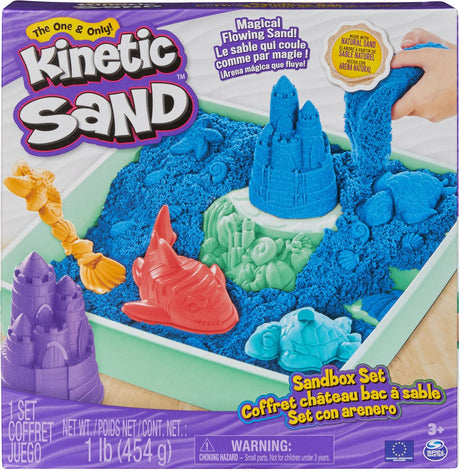 Bac à sable Spinmaster cinétique bleu | 2 pièces