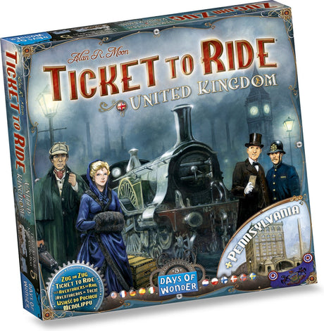 Days of Wonder - ticket to ride uk pennsylvania - extension - jeu de société