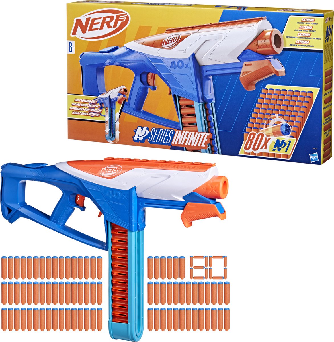 Hasbro nerf n série infinie