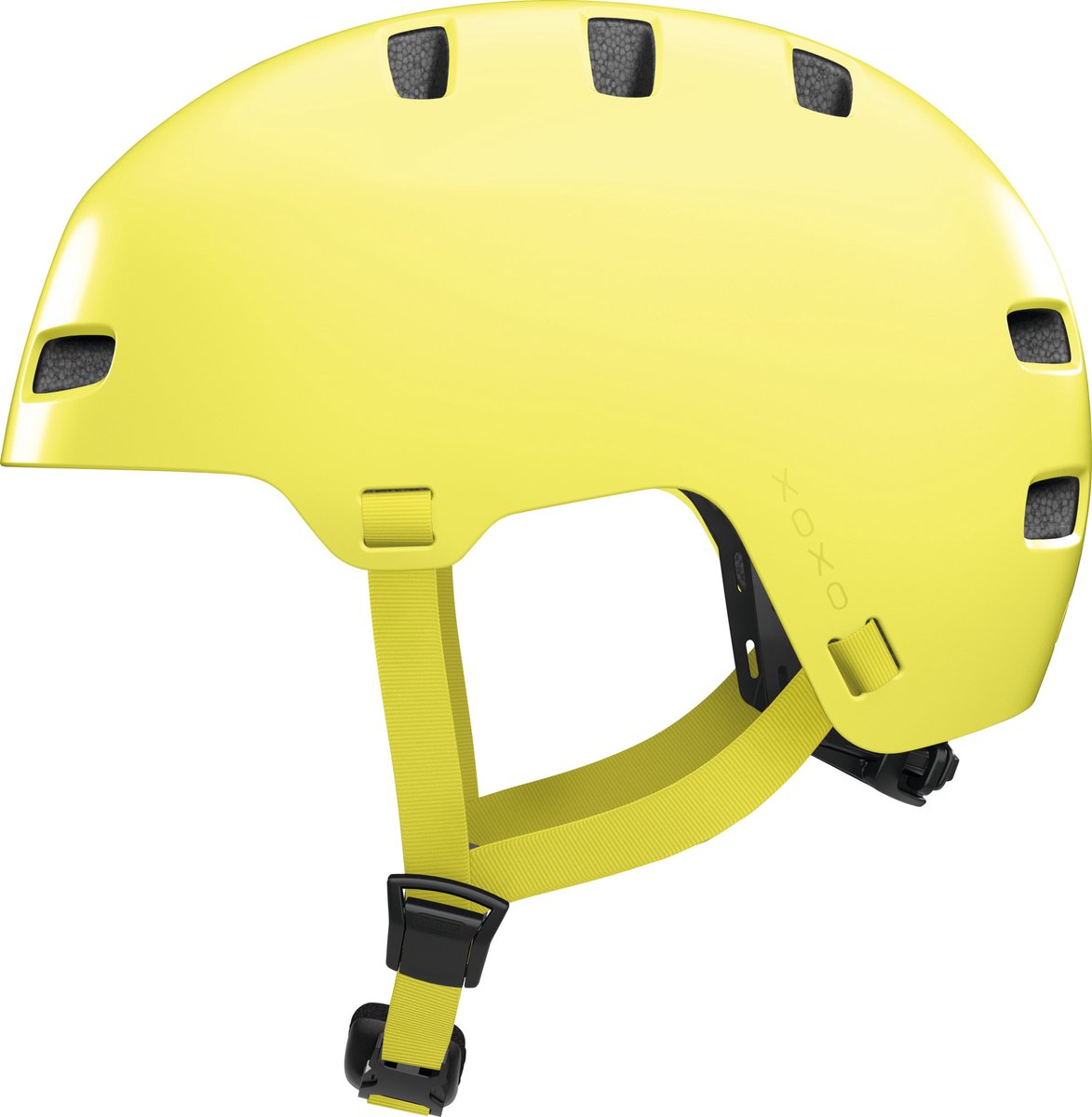 Abus casque xoxo mono jaune s 51-55cm