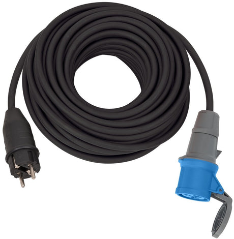 Brennerstuhl rallonge cee 230v ip44 25m h07rn-f 3g2.5 cee 230v 16a fiche contact de terre et raccord cee - 1132910100