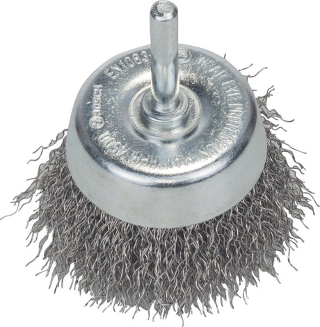 Brosse Bosch 6 mm 60 ondulée 0,3 inox