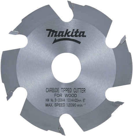 Accessoires Makita-disque de fraisage pour bois, 100x22,2 mm, 6 dents b-20644