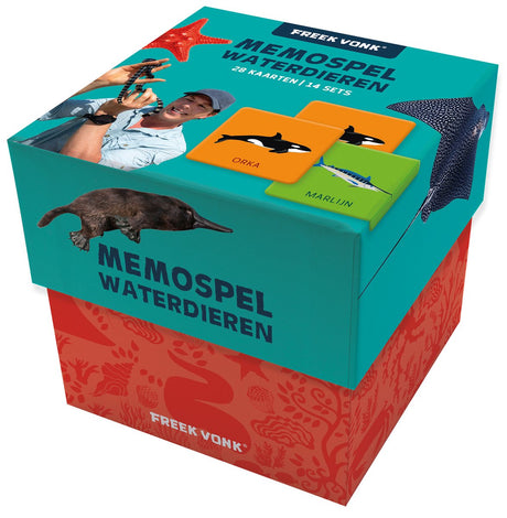 Livres d'images freek spark memo jeu animaux aquatiques