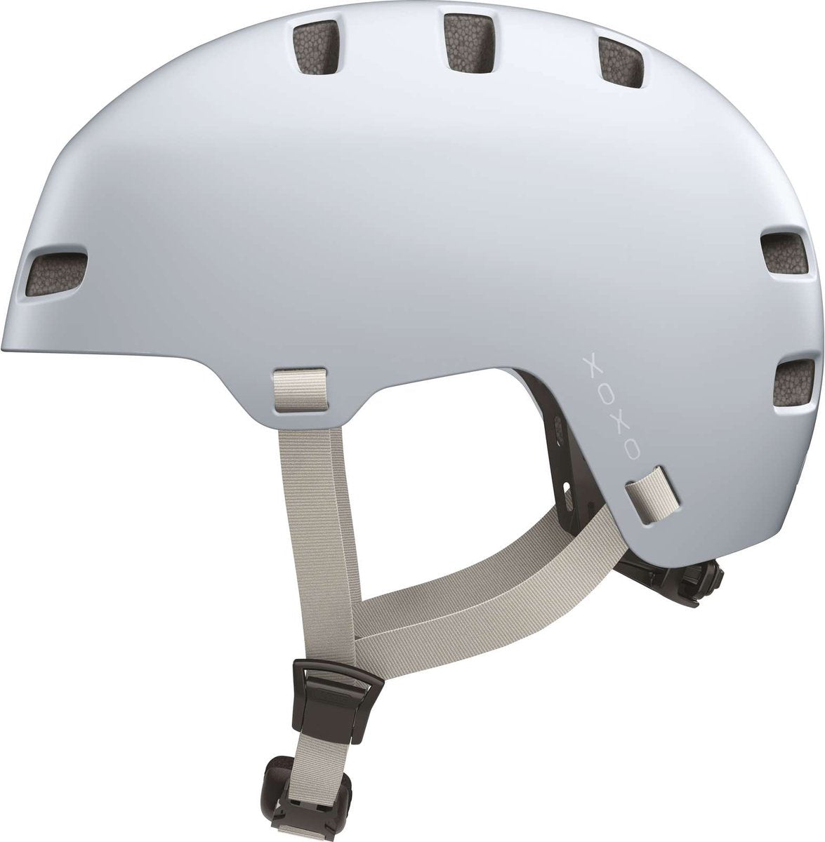 Casque de vélo Abus xoxo aqua blue s - 51-55 cm - bleu - adapté pour une utilisation sur vélos électriques - vélos de ville - 370 g