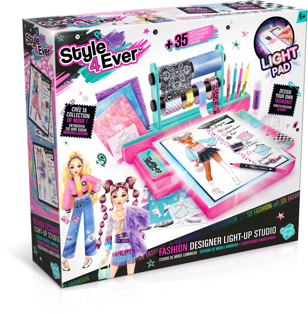 Le studio de créateurs de mode Canal Toys s'illumine - adolescents